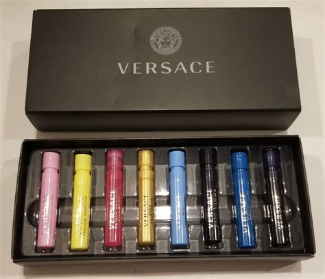 versace men sampler|Versace woman perfume notes.